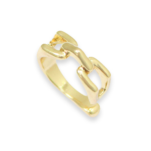 Brass TQ metal ear cuff Gold