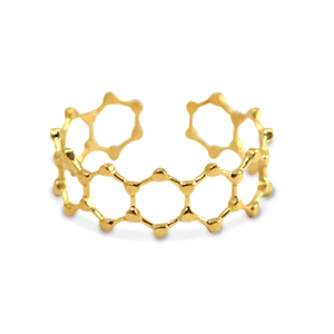 Stainless steel rings Gold