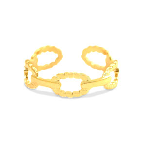 Stainless steel rings Gold