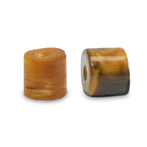 Natural stone beads Tigereye disc 3x2mm Golden Brown