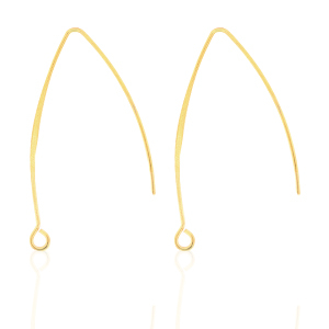 Stainless steel earrings Gold