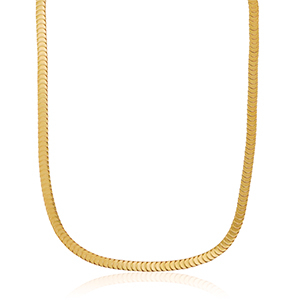 Stainless steel necklaces Gold