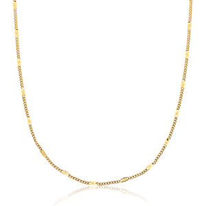 Stainless steel necklaces Gold