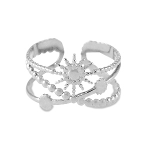 Stainless steel rings Silver