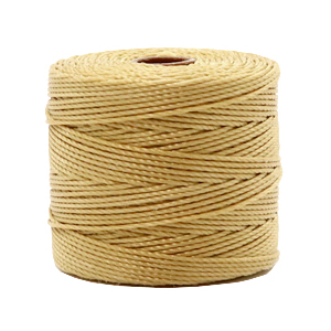 Nylon S-Lon cord 0.6mm Golden Brown