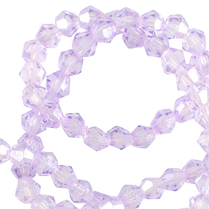 Top faceted beads bicone 3mm Victorian Purple