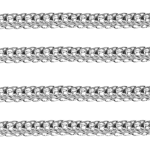 Stainless steel findings belcher chain Silver