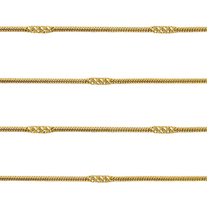 Stainless steel findings belcher chain Gold