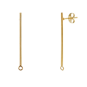 Stainless steel earrings Gold