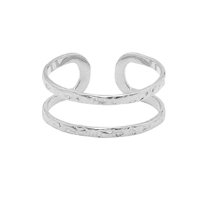 Stainless steel rings Silver