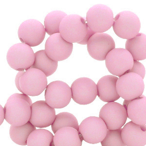 4 mm acrylic beads Lilac