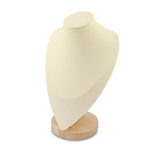 Jewellery display bust for necklaces Natural-Beige