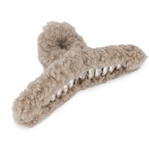 Hair accessories hair clamp teddy Taupe