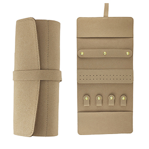 Jewellery travel case large Taupe