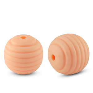 silicone beads 14mm Light orange