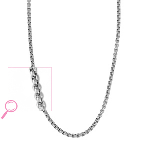 Stainless steel necklaces Silver