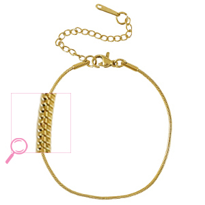 Stainless steel bracelets Gold