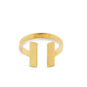 Stainless steel rings Gold