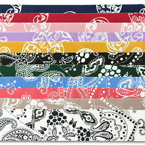 Bandana mix complete Mixed colors