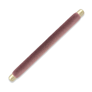 Jewellery display cushion velvet for rings Mauve Purple-Gold