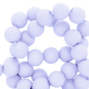 8 mm acrylic beads Lavender Blue