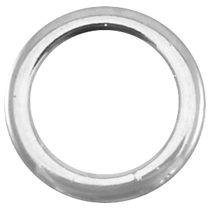 DQ European metal ring 18mm Antique Silver (nickel free)
