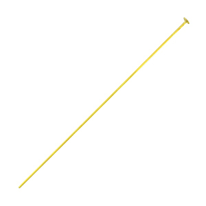 DQ European metal headpin 50mm Gold (nickel free)