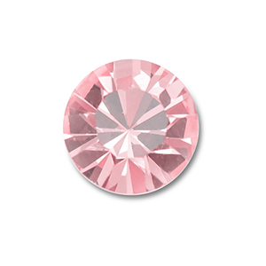 Preciosa SS29 chaton Light Rose