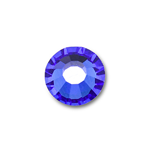 Preciosa SS34 flat back Sapphire