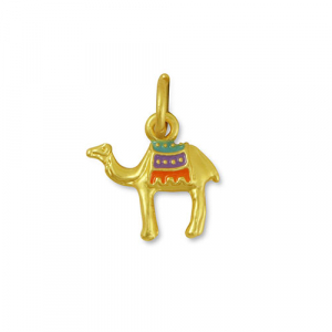 Metal charms camel Gold
