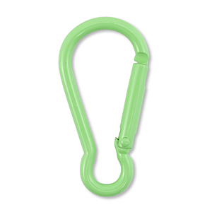 Colourful jewellery findings key chain Green