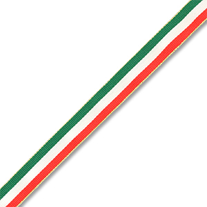 BY31&reg; Ribbon Flag of Italy Green-White-Red-Gold