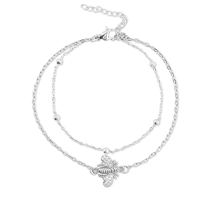 Stainless steel bracelets bee Silver