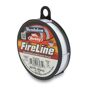 Beadalon Stringing Wire Fireline 0.13mm Black
