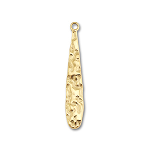 Stainless steel charms drop Gold