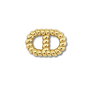 Stainless steel findings connector Gold