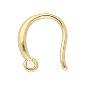 Stainless Steel findings earrings Gold