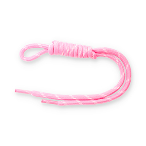Keychain paracord Pink-White