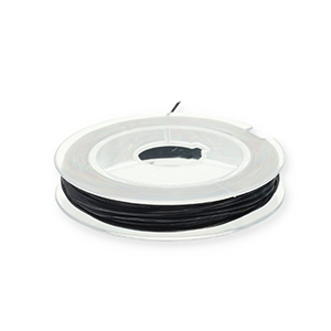 Elastic cord 0.8mm Black