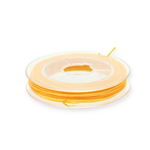 Elastic cord 0.8mm Yellow Orange