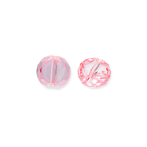 Top faceted beads Pink