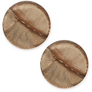 12 mm flat Polaris Elements cabochon Las Vegas Brown