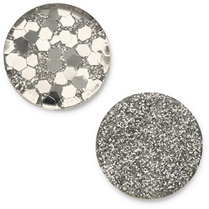 7 mm flat Polaris Elements cabochon Helios Beige