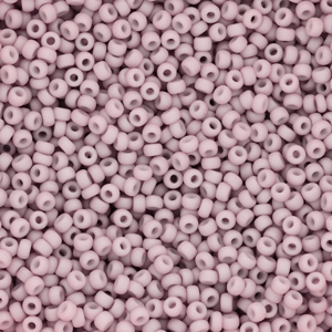 Miyuki seed beads 11/0 Opaque Matte Light Mauve Purple 11-2025