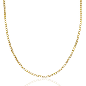 Stainless steel necklaces chain link Gold