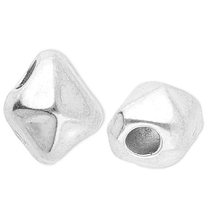 Stainless steel beads irregular Silver