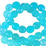 6 mm natural stone beads Aquamarine Blue