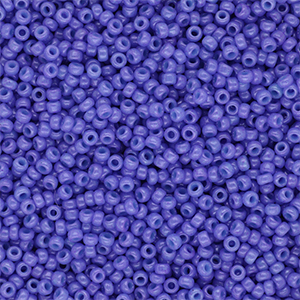 Miyuki seed beads 15/0 Dyed Opaque Bright Purple 15-1486