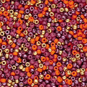 Miyuki seed beads 11/0 African Glow 11-mix136