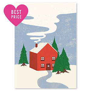 Jewellery cards house Red-Green-Blue